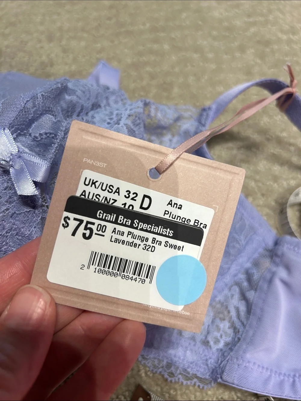 Panache sheer unlined